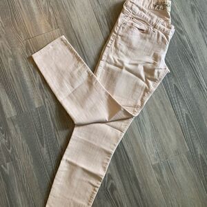 Express pale pink jegging size 4